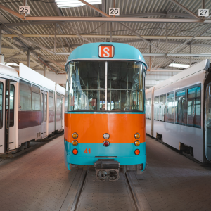TV41 für ein Straßenbahnkonzert von Crepes Sucette in Braunschweig